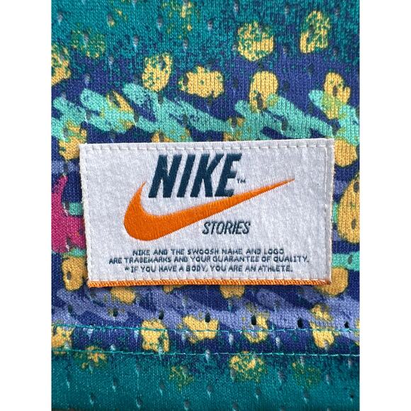 Nike Dri-Fit Stories Basketball Jersey Size M Aquamarine DM7938-356l Size Large - Picture 4 of 4